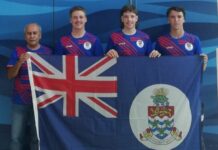 Cayman squash players competing at PanAms in Quito