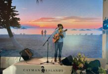 Stuart Wilson serenades New York with the sounds of Cayman