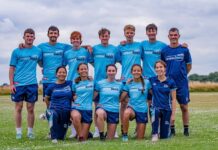 Cayman finishes Touch Rugby World Cup with notable victories The Cayman Islands mixed open touch rugby World Cup team in the UK. - Photos: Supplied