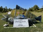 Brac’s storm-wrecked recycling ‘fish’ Dory retires Dory the plastic recycling fish on Cayman Brac.