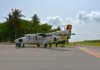 Governor: ‘Constant danger’ to Little Cayman flight exemption Cayman Airways has an exemption to fly into and out of Little Cayman. - Photo: Norma Connolly