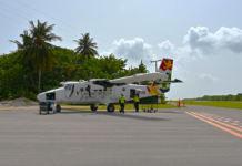 Governor: ‘Constant danger’ to Little Cayman flight exemption Cayman Airways has an exemption to fly into and out of Little Cayman. - Photo: Norma Connolly