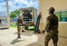 Residents trickle into hurricane shelters