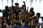 San Antonio Spurs player gives back at basketball camp