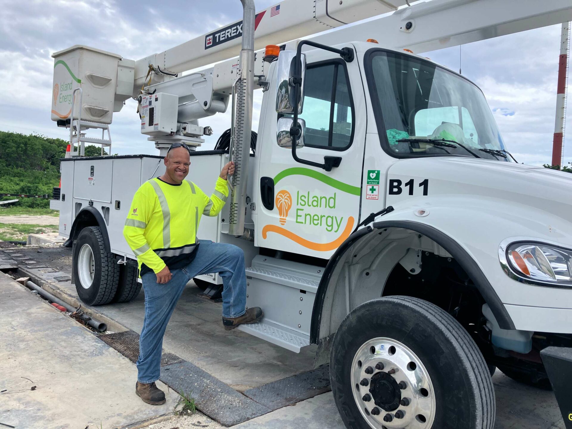 New trucks have been part of the investment to transition to solar.