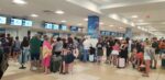 Dream vacations cut short as tourists flee Hurricane Beryl