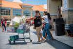 Shoppers descend on stores as early season storm looms