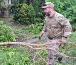 Regiment rescues elderly couple as neighbourhood floods
