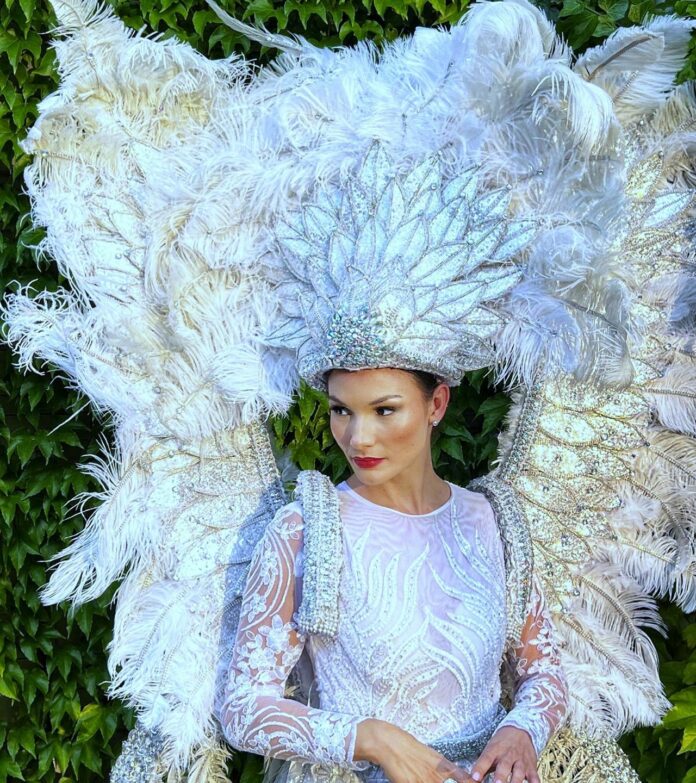 Jaci Patrick dons her national costume during Miss Supranational 2024 in Malopolska, Poland. - Photos: Supplied