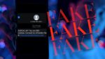 Cops flag fake court text