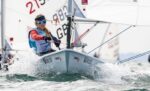 Charlotte Webster improving through Olympic sailing events