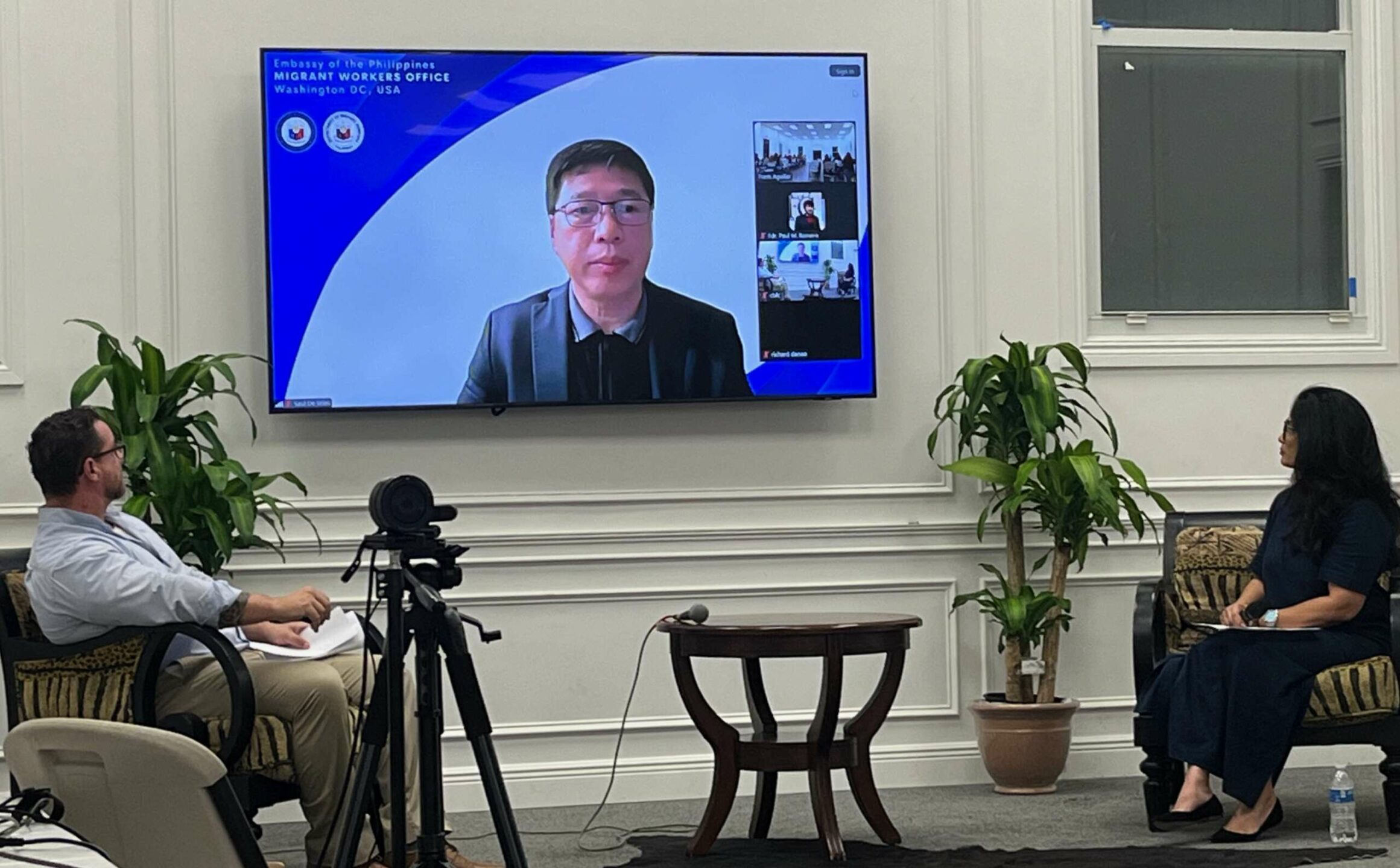 Saul De Vries, labour attaché with the Philippine Department of Migrant Workers, said complaints of abuse against Filipino workers were being investigated. - Photo: James Whittaker