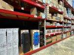 Regulator orders satellite internet terminals removed from shelves Electronic items have been shifted into the space where the satellite devices were once offered for sale at Cost.U.Less. - Photo: Reshma Ragoonath