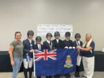 Young equestrians compete in first international dressage