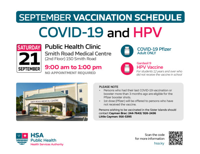 COVID_HPV Vaccine Schedule - Sept 2024