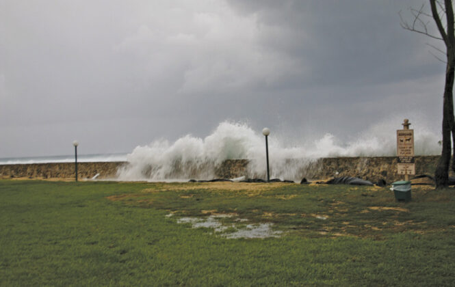 Cayman enjoys a low risk of being battered by large tsunami waves. - Photo: Bina Mani