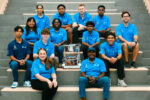 Cayman students head to Athens to compete in robotics competition The 2024 Cayman Islands National Robotics Team with their team manager and coaches.