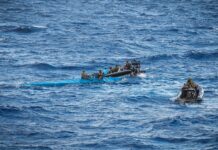 UK Navy ship seizes US$210 million worth of cocaine from ‘narco-sub’