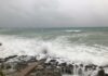 Cold front brings rough seas and cooler temperatures