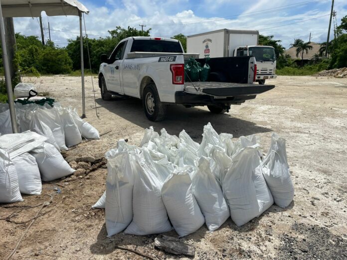 Sandbags packing SB 6
