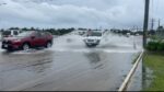 Deluge from Helene forces George Town road closures Vehicles on Huldah Av.