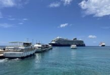Association for Cruise Tourism ‘deeply disappointed’ in referendum result tender boats and cruise ships in George Town Cayman Islands