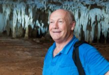 Visiting geology professor imparts solid local knowledge to students