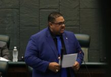 Failure to file caused house-building delays, says housing minister Housing Minister Jay Ebanks addressing Parliament
