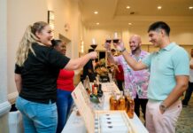 An evening of 100 drinks at Cayman Wine Fest event