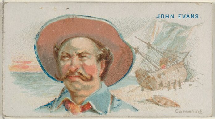 Pirate Captain John Evans