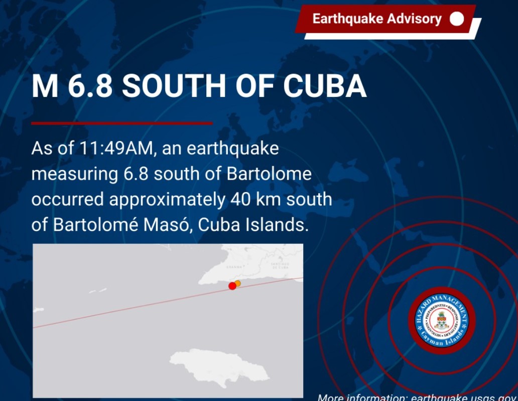 Magnitude 8 0 earthquake hits cayman islands