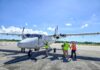 Third Twin Otter plane for Little Cayman arrives
