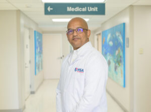 Dr. Samuel Williams-Rodriguez, HSA’s Director of Primary Healthcare Services