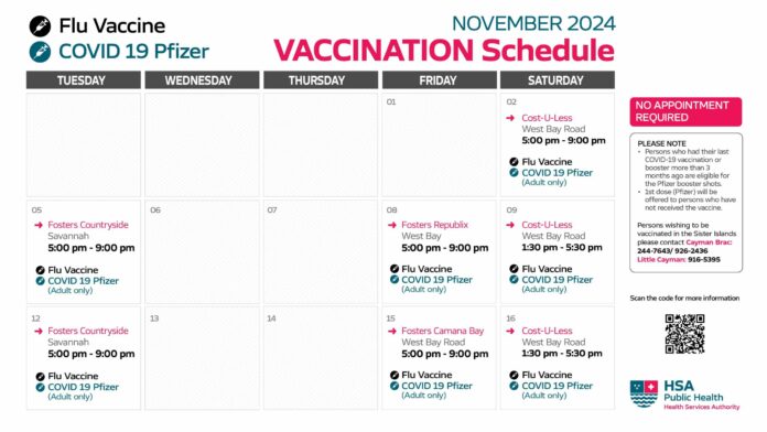 Flu Vaccine Schedule_November 2024