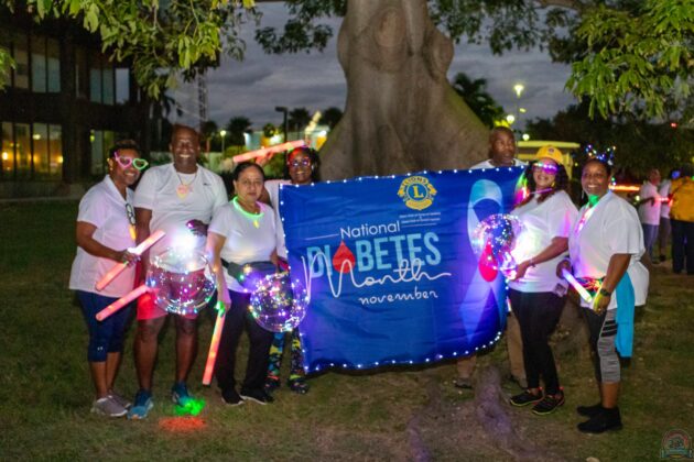 The Glow Run/Walk raised money for the Cayman Islands Diabetes Association. - Photos: Buddha Photo