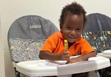 2-year-old hears for first time after successful surgery