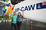 Cayman Airways pilot Adrian West immortalised with new plane