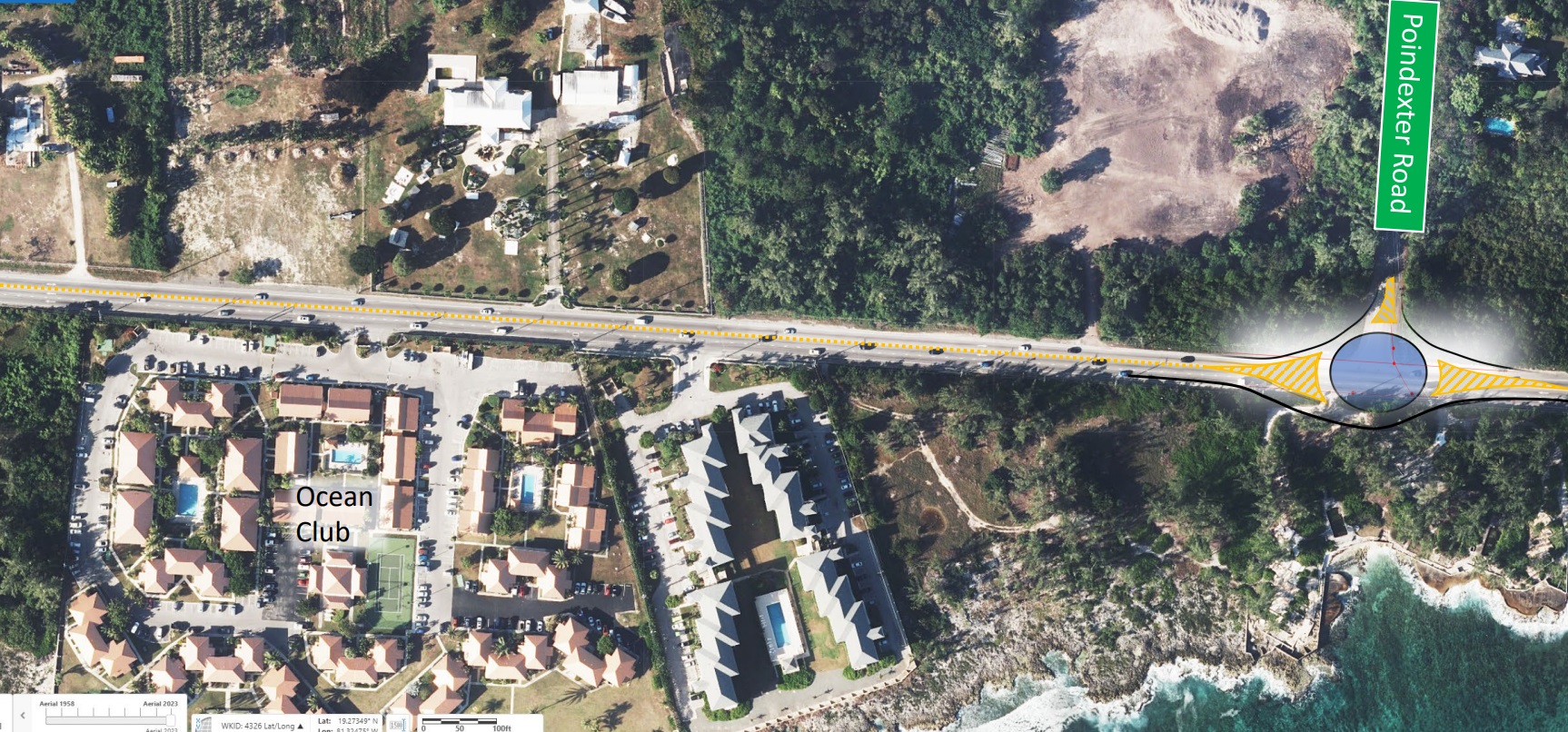 The NRA is planning a new roundabout for Shamrock Road to slow down traffic. - Photo: CIG