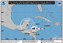 Rain, rough seas for Cayman as Potential Tropical Cyclone 19 develops