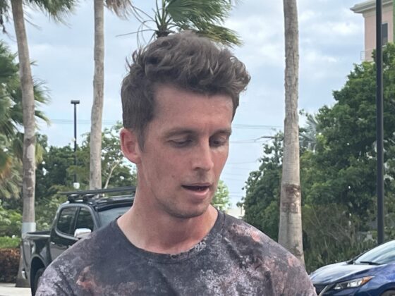 Matthew Harkness won the one-mile race in the Meals on Wheels Turkey Trot.