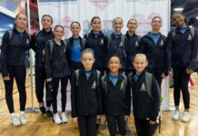 Cayman gymnasts shine at charity invitational in Florida gymnastics