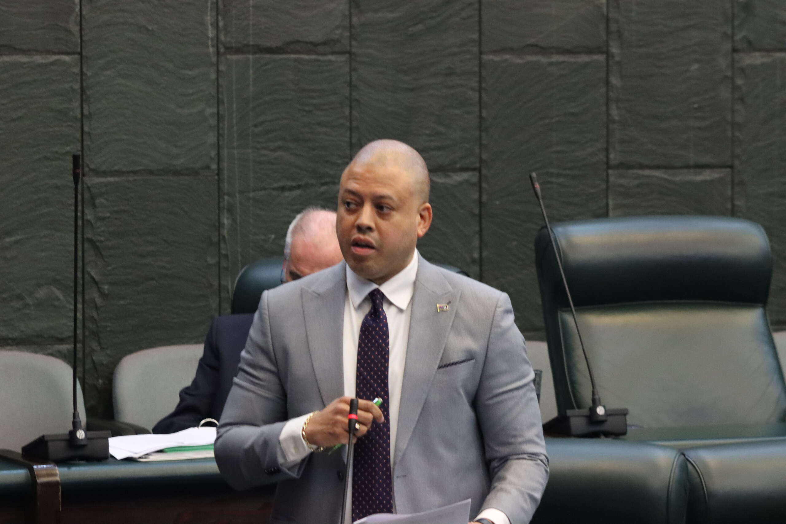 Former premier Andre Ebanks
