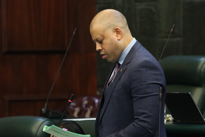 Former deputy premier Andre Ebanks