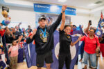 Jordan Crooks grateful as supporters celebrate his homecoming
