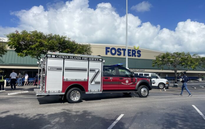 Foster Airport fire