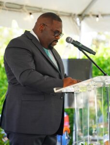 Hon Minister Dwayne Seymour, Minister of Sustainability & Climate Resilience and Wellness