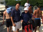 Cayman remembers Jimmy Carter, the traveller and humanitarian Former US president Jimmy Carter went snorkelling with Captain Marvin's tours - pictured with Ronne Anglin