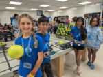 Primary school students win robotics award in Florida competition The 345Robotics students competing at Robolution 2025 (l-r) Ava Stephano, Kai Latif, Omya Arora and Brianna Atkinson