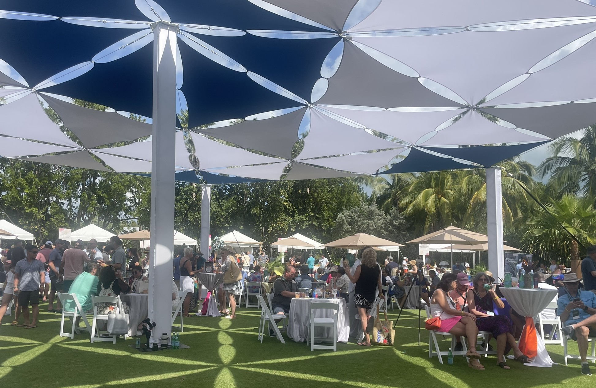 Cayman Cookout 2025 Discover Cayman guests in the shade