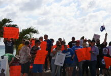 Caymanians demonstrate over viral ‘riff-raff’ ‘insult’
